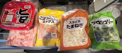 鶏肉のキムチ炒め