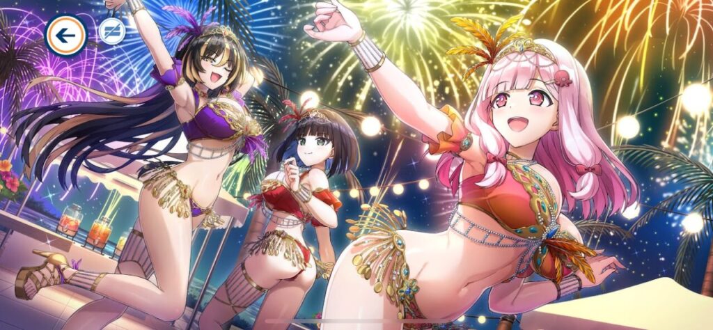 ドルフィンウェーブのエロい美少女のイラスト