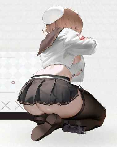 NIKKEのブレッディの後ろ姿