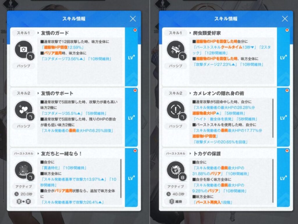 NIKKEのティアナガとブラノワ編成の比較!どっちが強いの?