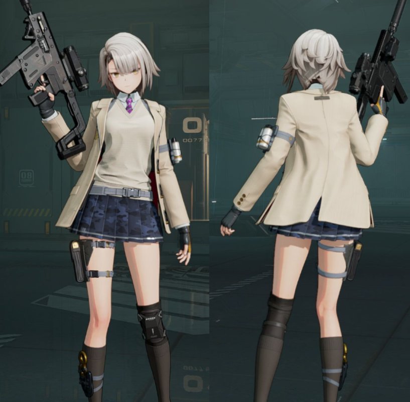 ドルフロ2のヴェクターの制服衣装