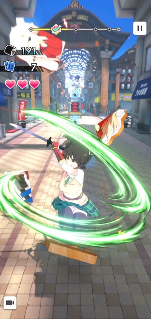 閃乱カグRUNアクション