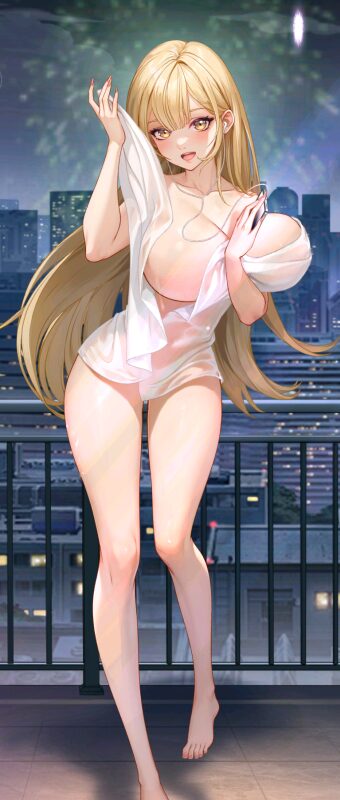 やばい少女に囲まれたの天月愛の脱衣後