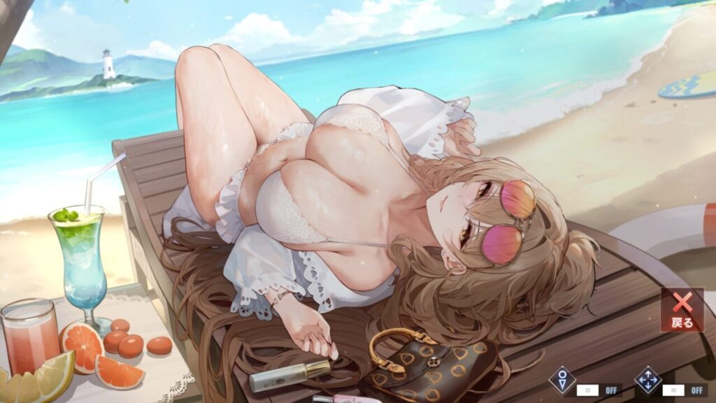 アズールレーンのライオンの水着スキン