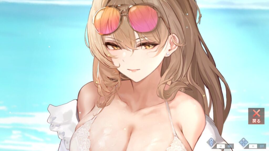 アズールレーンのライオンの水着スキン左上