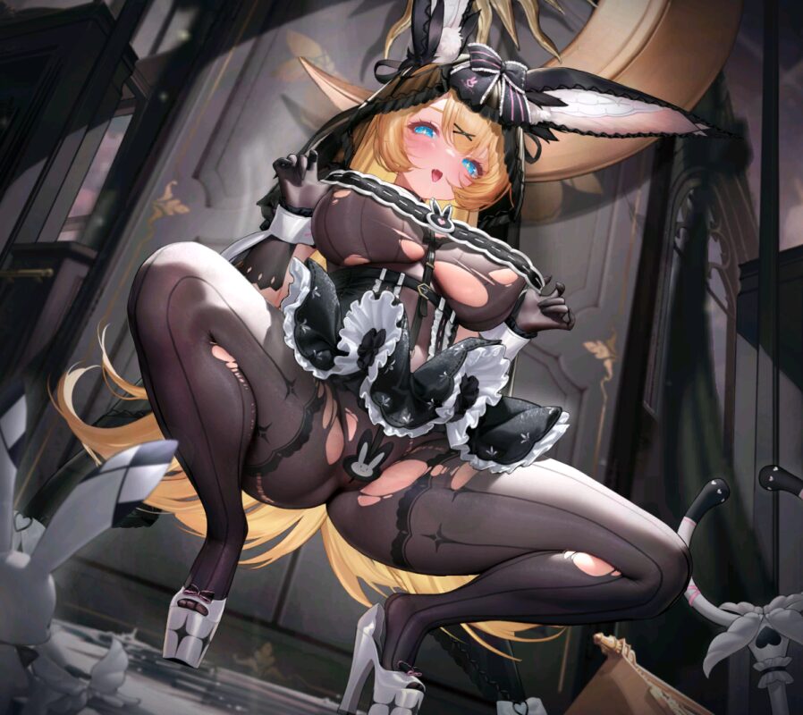 ダイブロスコアのレプスのエロいスキンストッキング破り