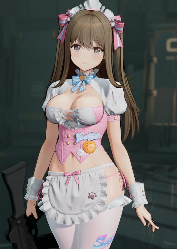 ドルフロ2の幼煕のエロいスキンパーツ通常