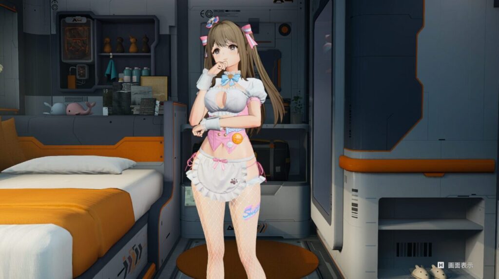 ドルフロ2の幼煕思考ポーズ