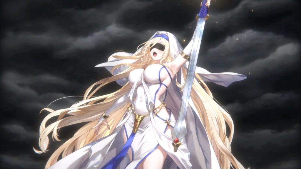 ブラウンダスト2とゴブリンスレイヤーコラボの剣の乙女スキル演出