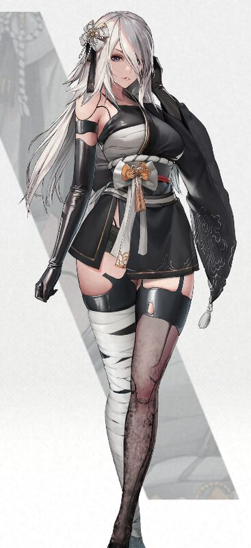 NIKKEとニーアオートマタコラボA2コスガチャ