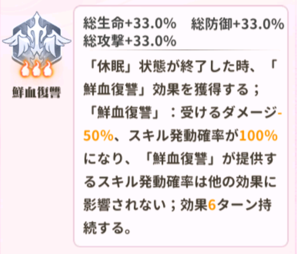 UR閃エカテリーナの火炎レベル3