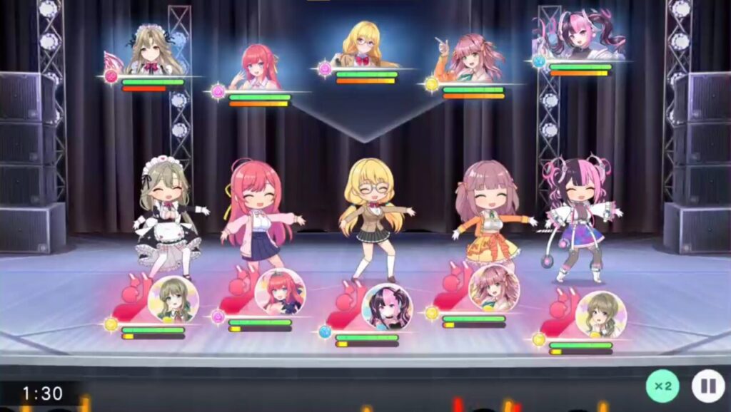 ステラアイドルプロジェクトのバトル内容