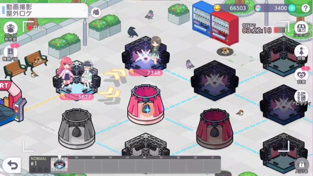 ステラアイドルプロジェクトのローグライク要素