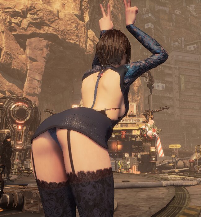 ステラーブレイドの3周目衣装アクアパールお尻