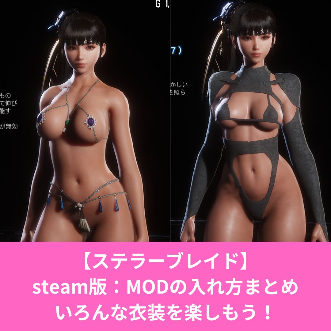 ステラーブレイドのMODの入れ方