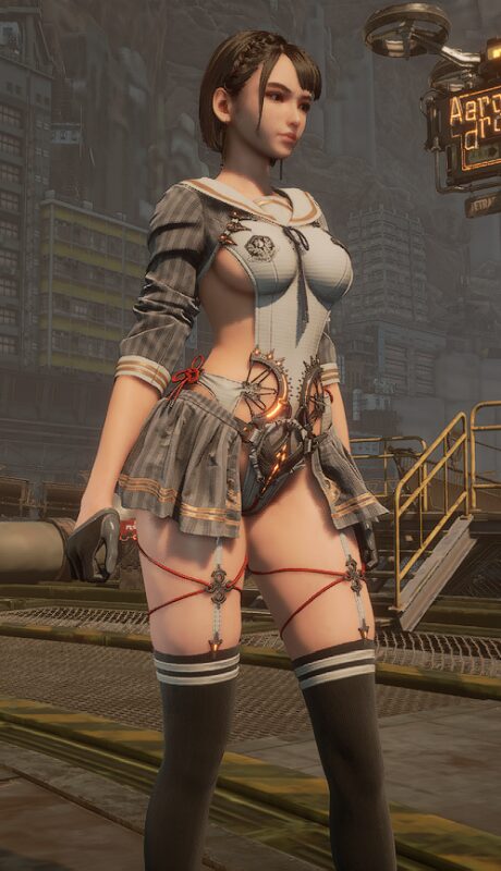 ステラーブレイドのウォードレス横乳