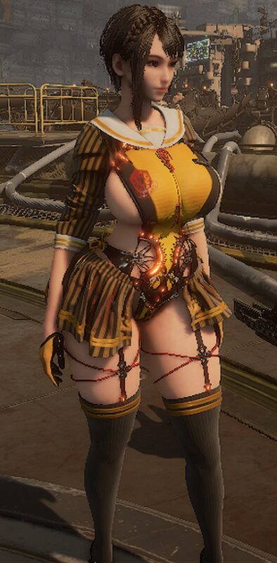 ステラーブレイドのエロいMODウィードレス