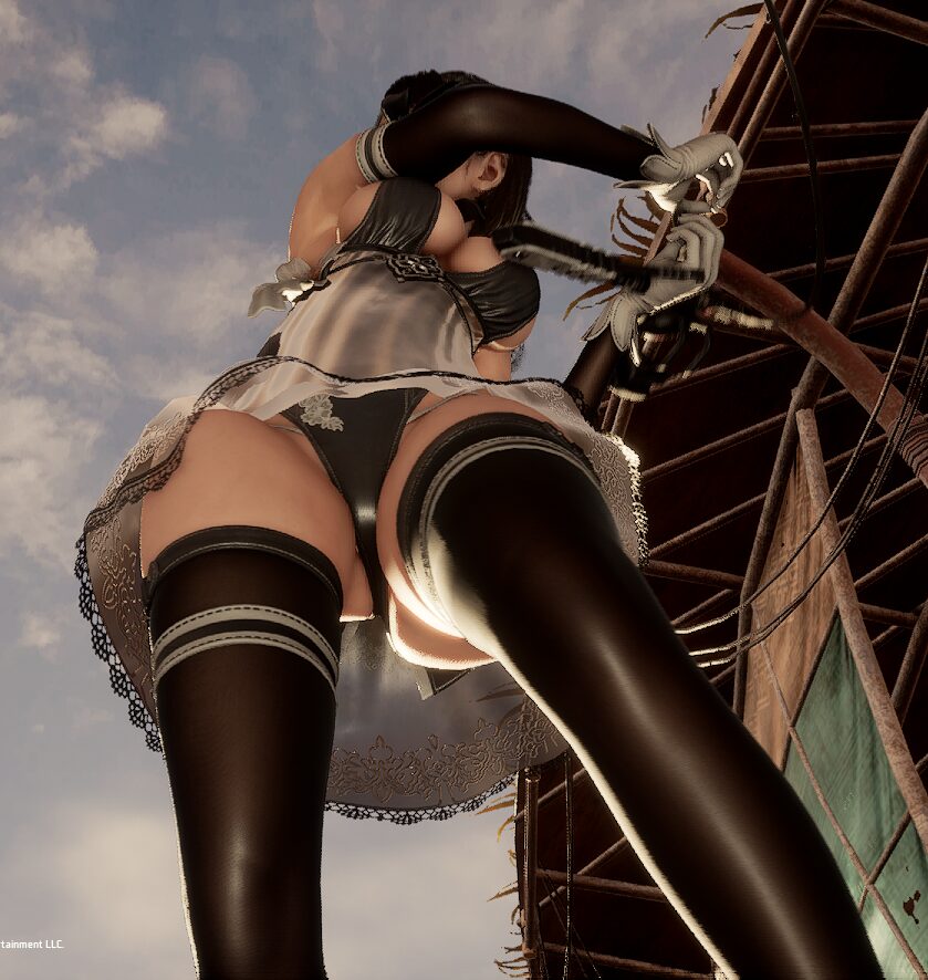 ステラーブレイドのエロい衣装ヨルハ非公式儀礼服鼠径部
