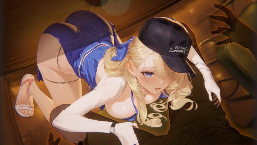 ブラウンダスト2の水着ウィルヘルミナの好感度イラスト