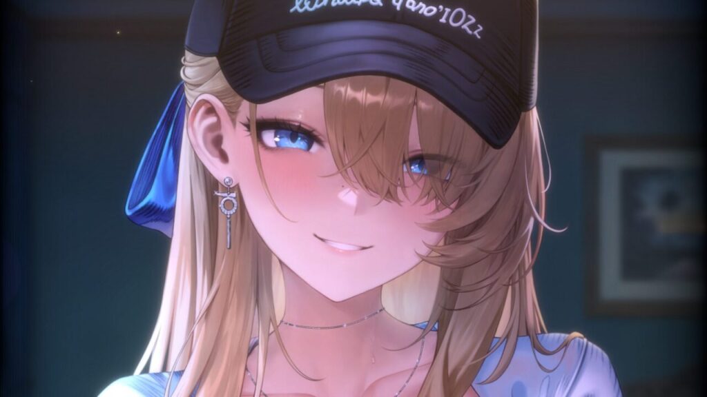 ブラウンダスト2の水着ウィルヘルミナの自然な笑顔