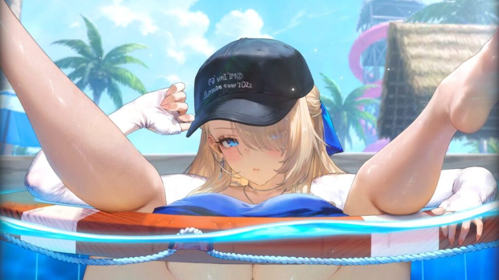 ブラウンダスト2の水着ウィルヘルミナハマる