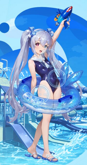ブラウンダスト2の水着レピテア