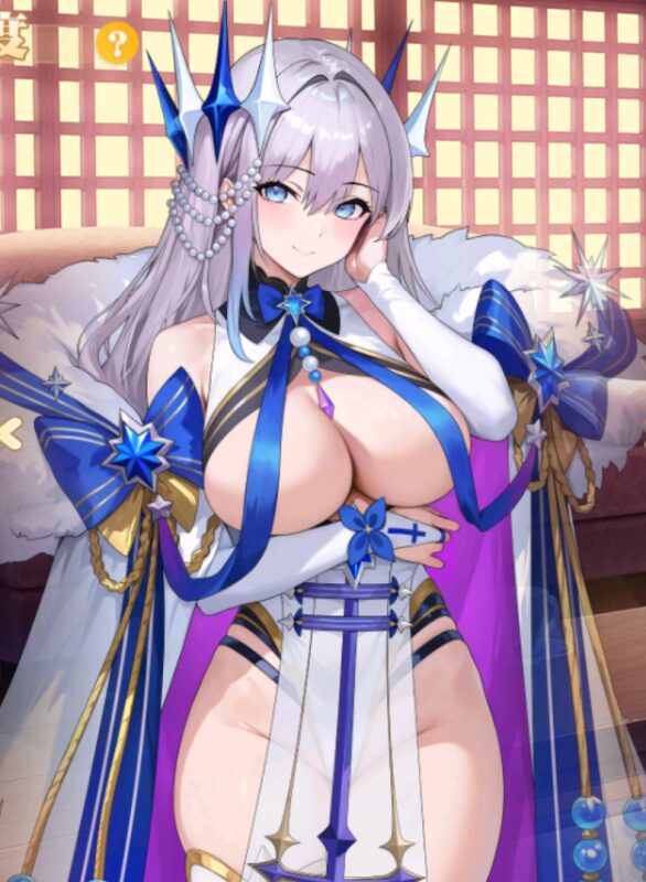 少女ウォーズのUR閃エカテリーナの立ち絵
