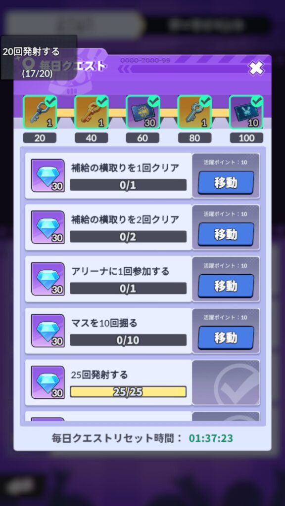 走れ女神のアイテム