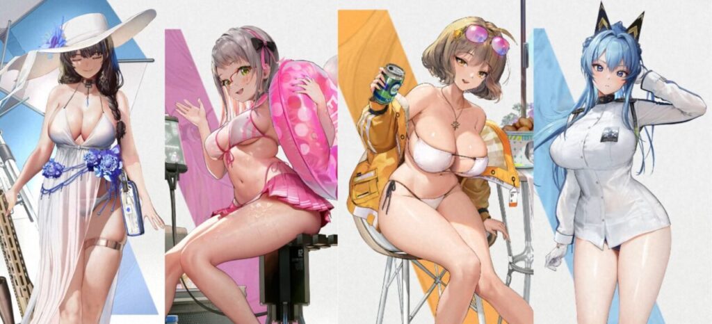 NIKKE2023年水着キャラ