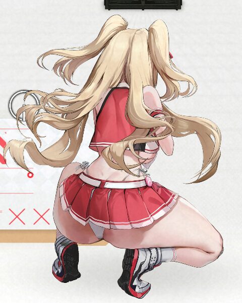 NIKKEのクレイ射撃姿勢