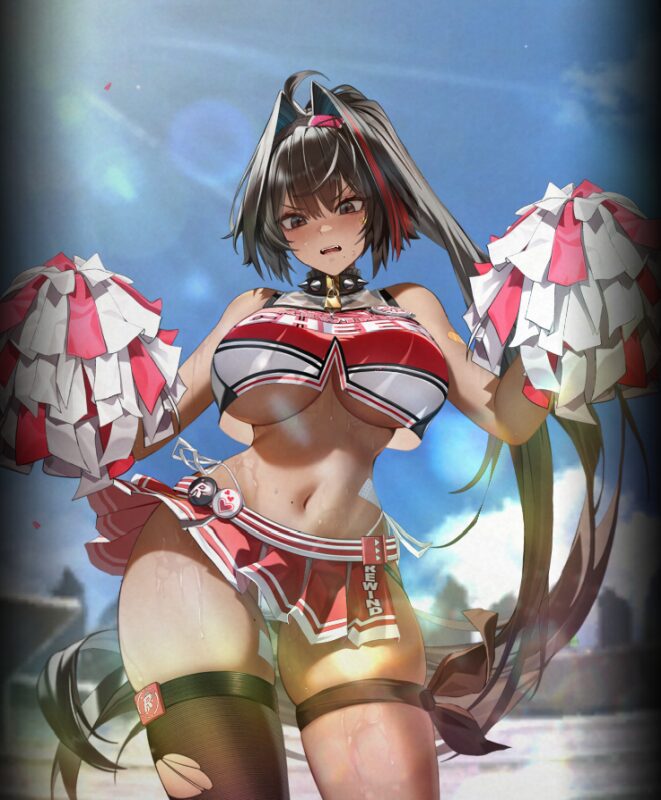 NIKKEのベイスキル演出ロビー画面