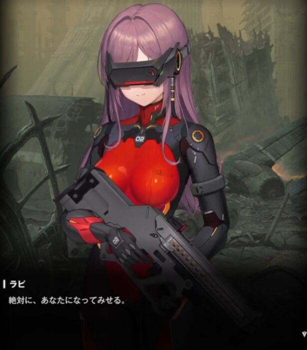 NIKKEのラピとレッドフード決意
