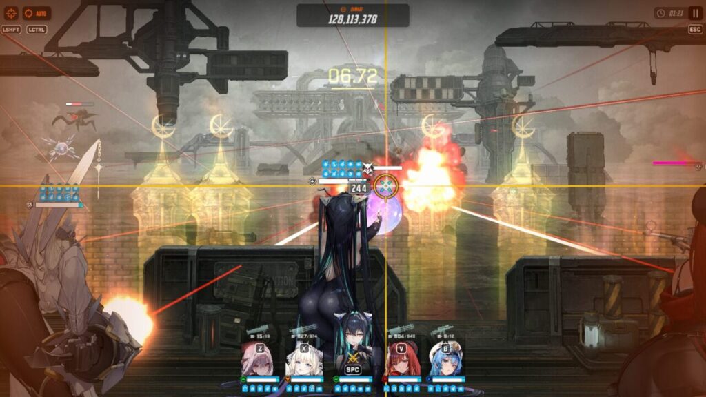 NIKKEの戦闘エフェクトOFF