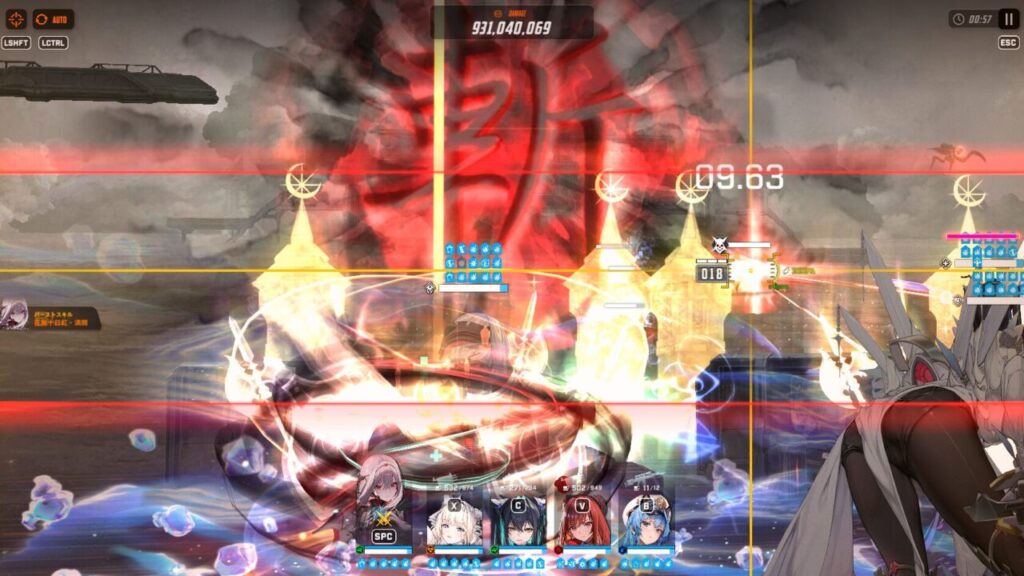 NIKKEの戦闘エフェクト最大