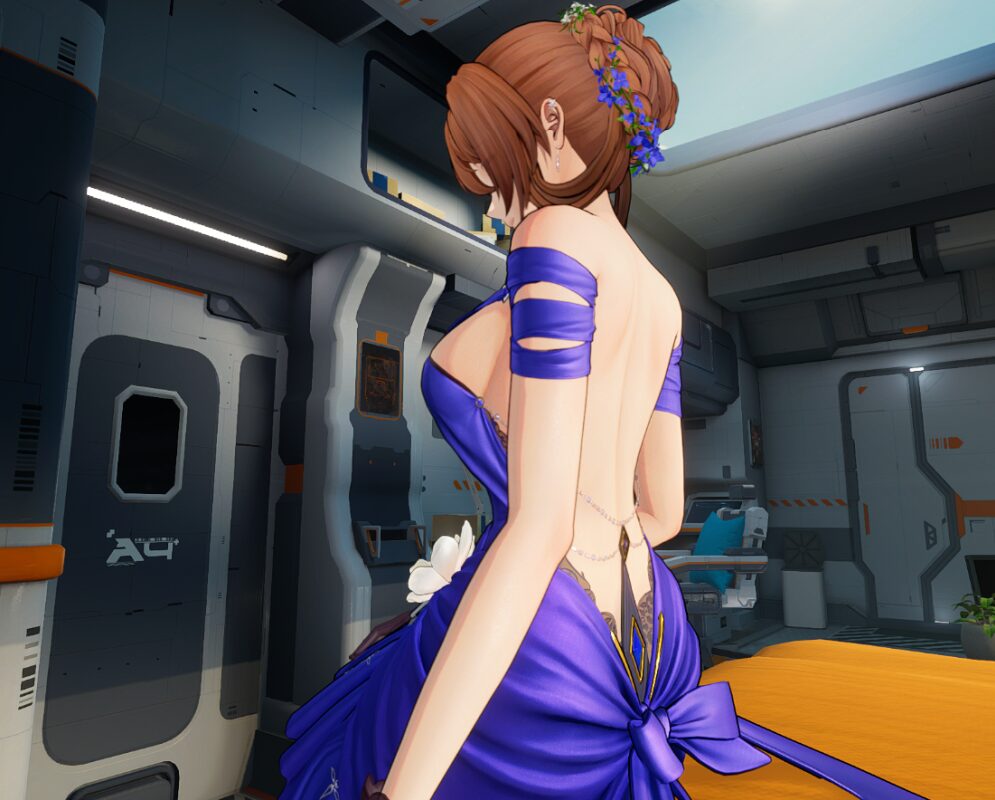 ドルフロ2のスプリングフィールドドレス衣装がエロい