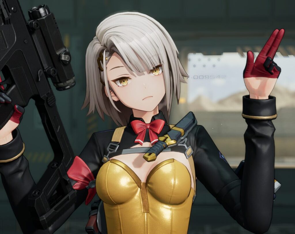 ドルフロ2のヴェクターバニーおっぱい