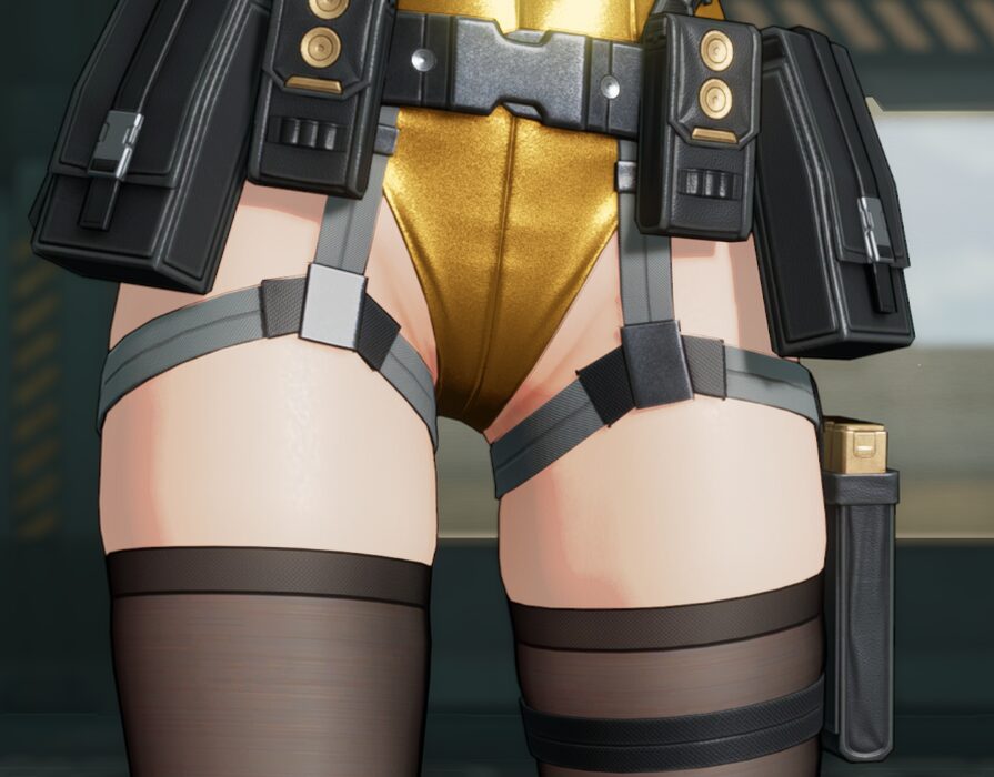 ドルフロ2のヴェクターバニー鼠径部