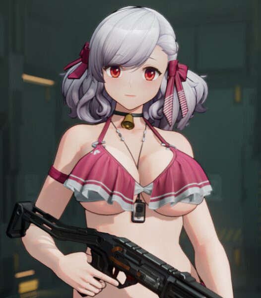 ドルフロ2の水着サブリナおっぱい