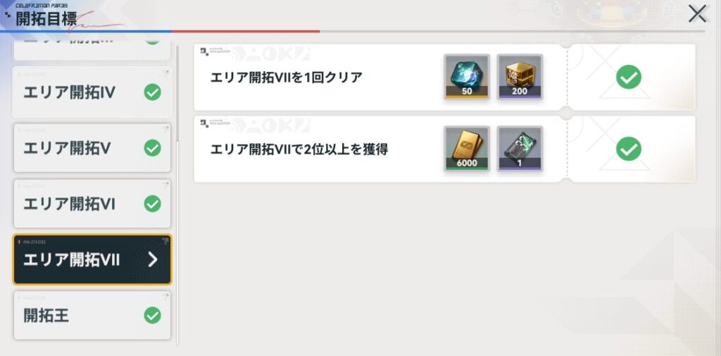ドルフロ2の開拓の道報酬