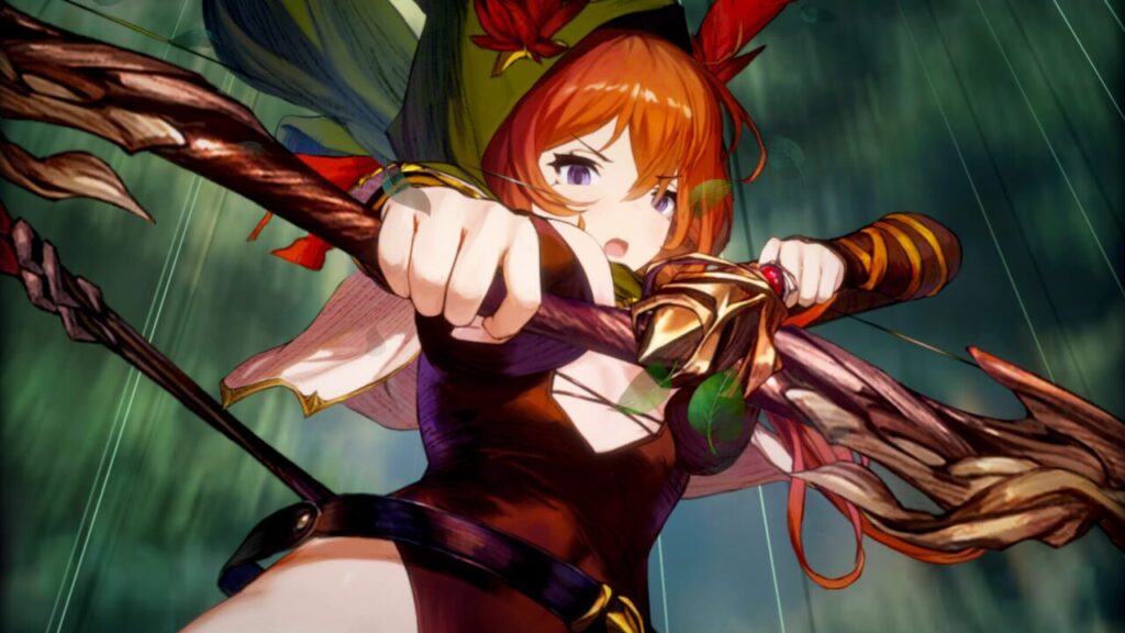 ブラウンダスト2のジェニスロビンフッドスキル演出