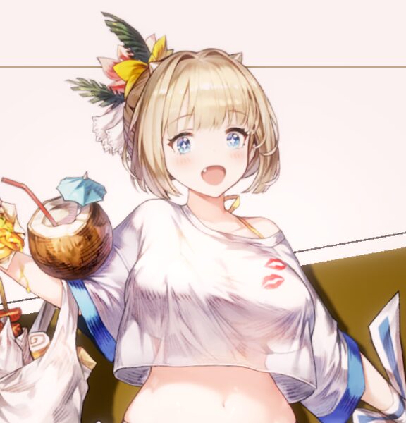 ブラウンダスト2のユースティアおっぱい