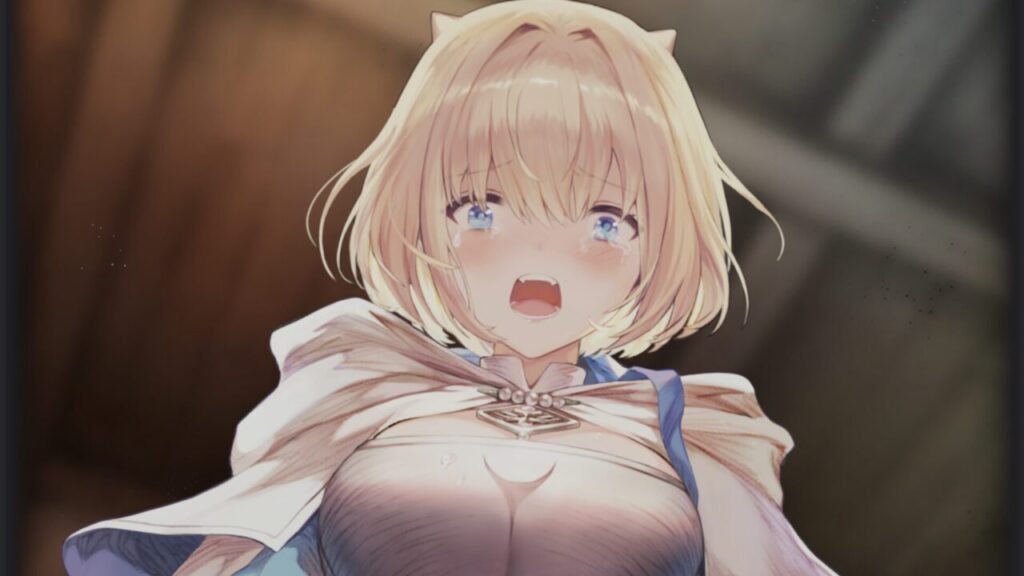 ブラウンダスト2のユースティア泣き顔