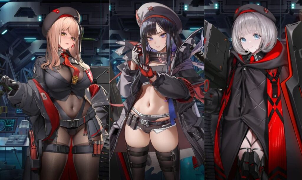 NIKKEのタクティカルアップしたアブソルート部隊