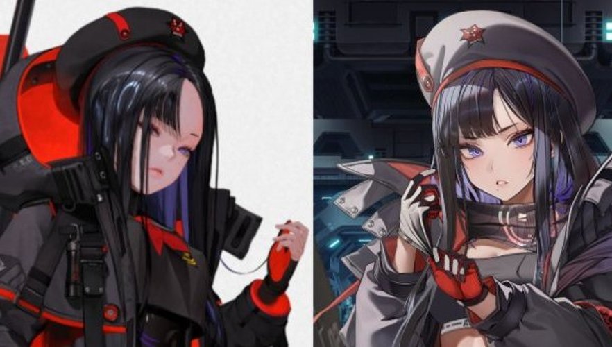 NIKKEのタクティカルアップウンファ比較おっぱい