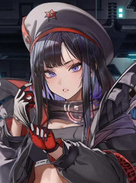 NIKKEのタクティカルアップウンファ表情