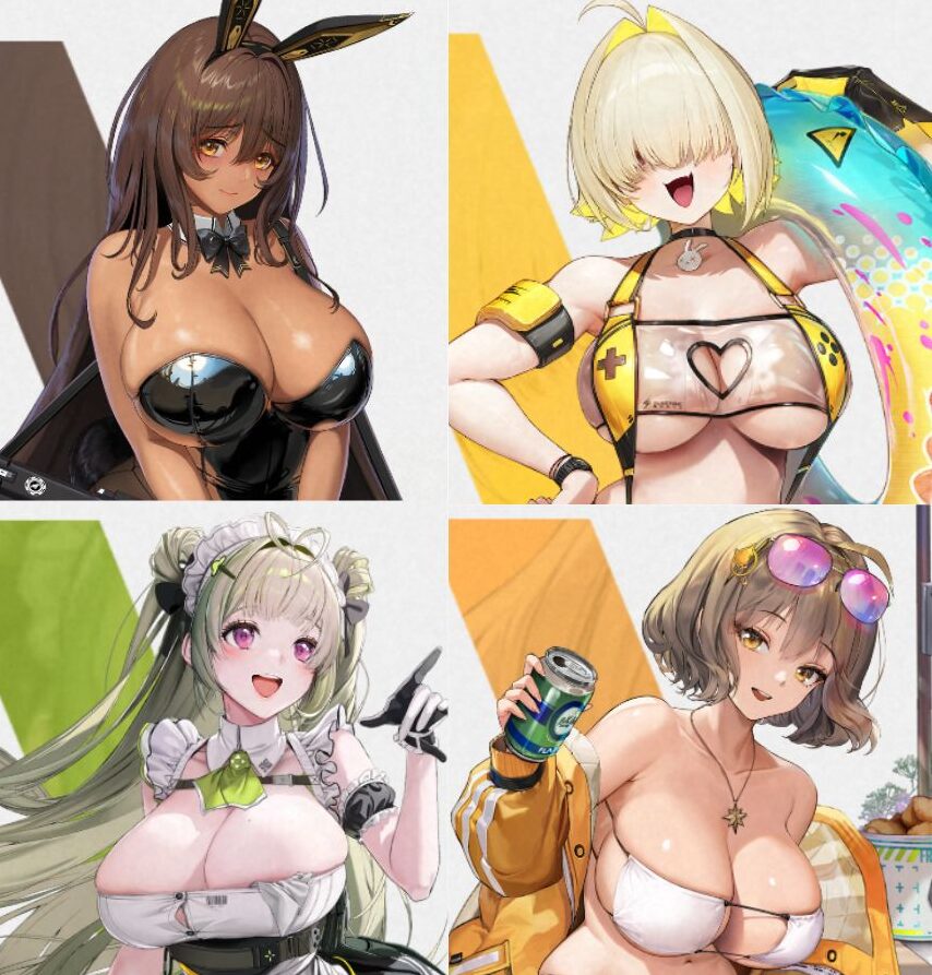 NIKKEの巨乳キャラ