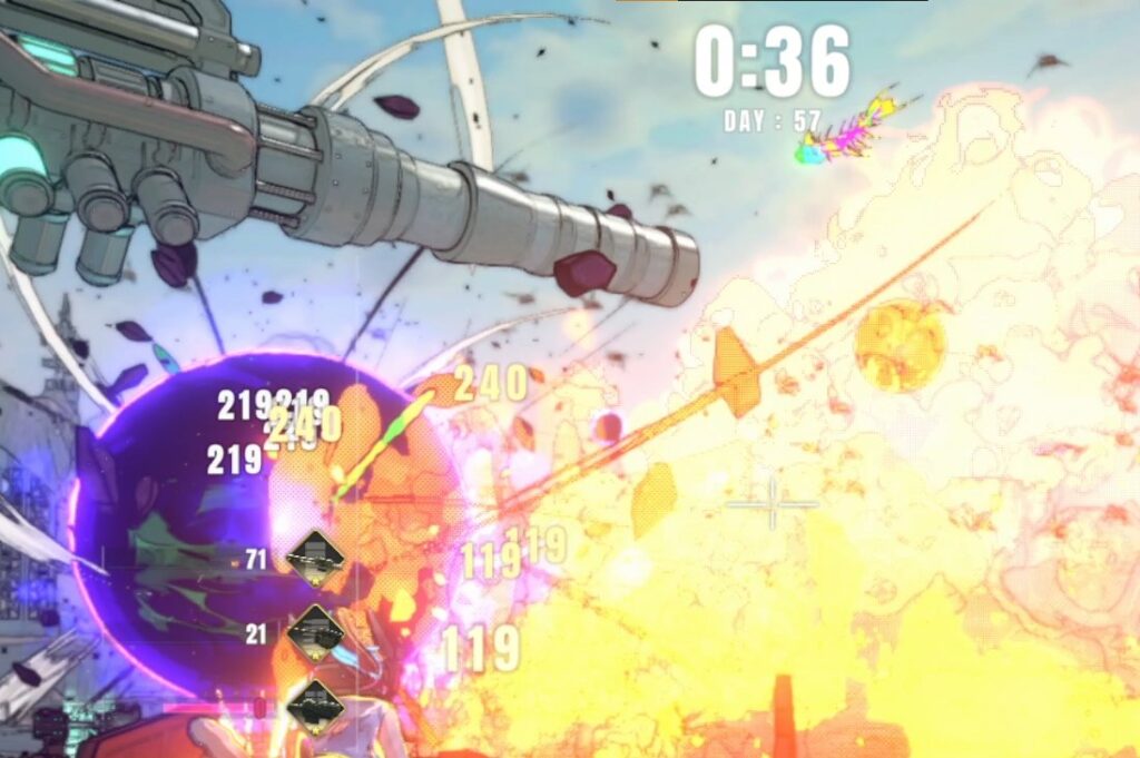 タレットと少女のレア敵