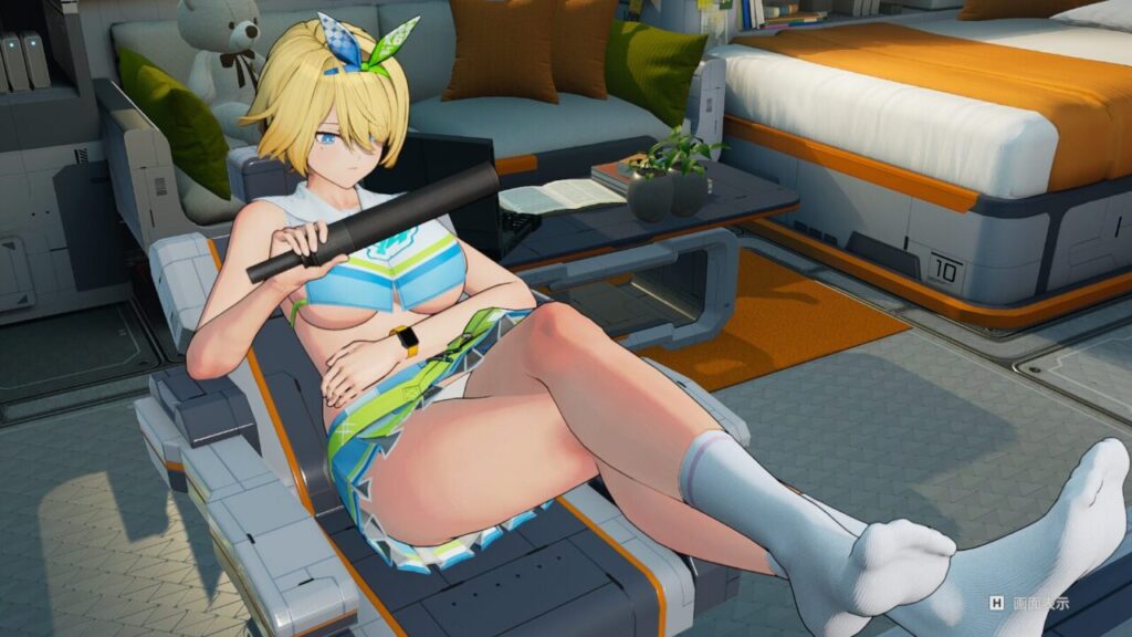 ドルフロ2のニキータメンテナンスポーズ
