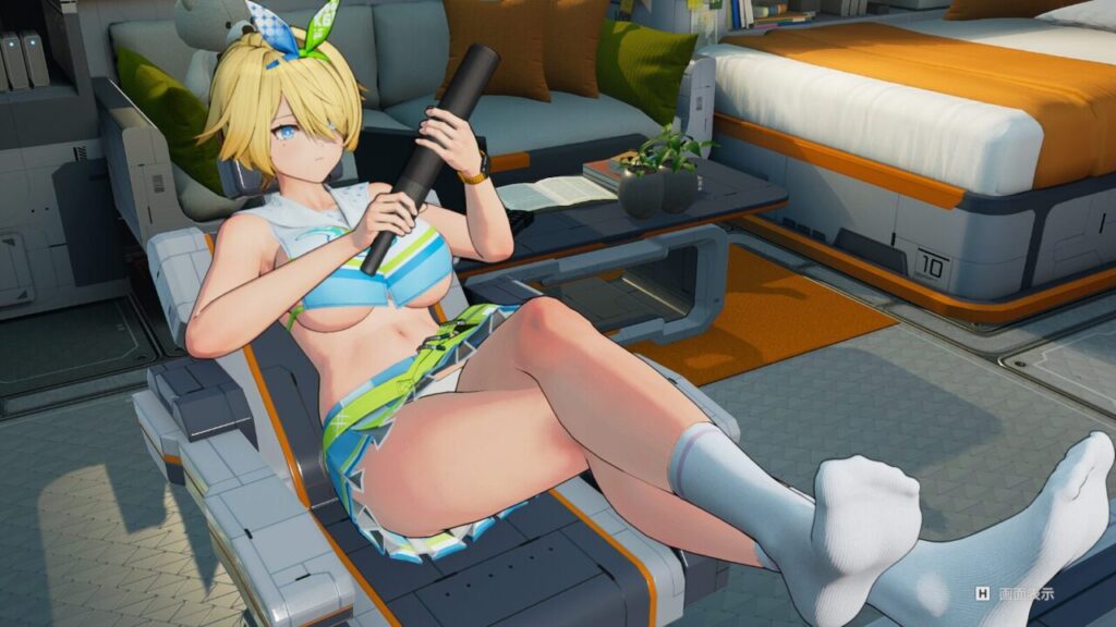 ドルフロ2のニキータメンテナンスポーズ擦る