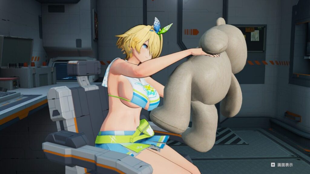 ドルフロ2のニキータ娯楽ポーズ揺れる